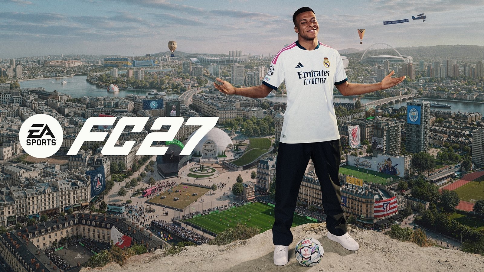 The world’s game just got bigger. Step into FC27 today. 