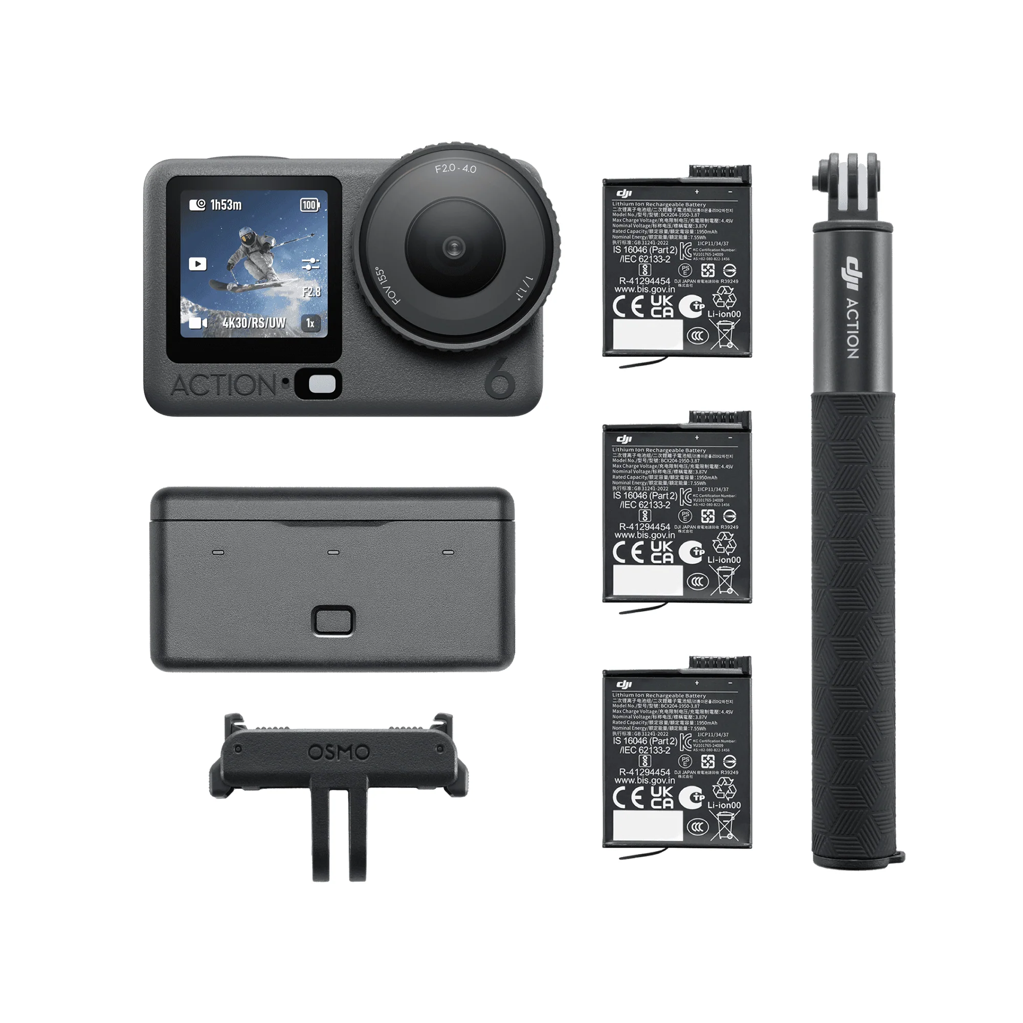 Dji Osmo Action 6 Enhanced Combo